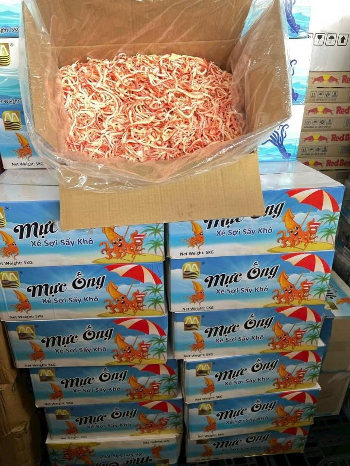 Mực xé sợi hấp dừa sỉ thùng 5kg-duoc-ban-tai-MIHO FOOD