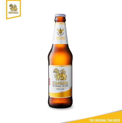 Bia Shingha-duoc-ban-tai-Dragon restaurant pattaya