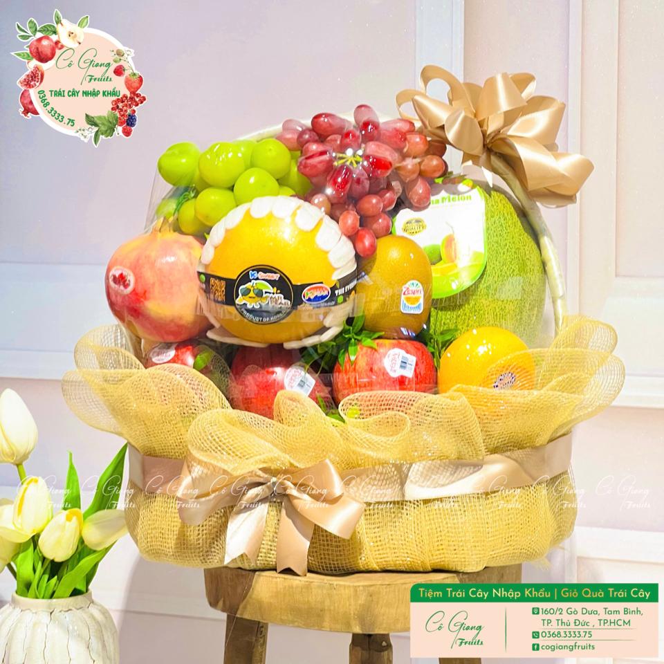 Giỏ trí cây Full 04-duoc-ban-tai-Cô Giang Fruits