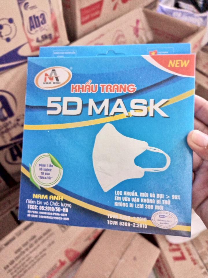 Khẩu trang 5D Mask Thun-duoc-ban-tai-ĐẠI LÝ TỔNG HỢP NGỌC TỶ