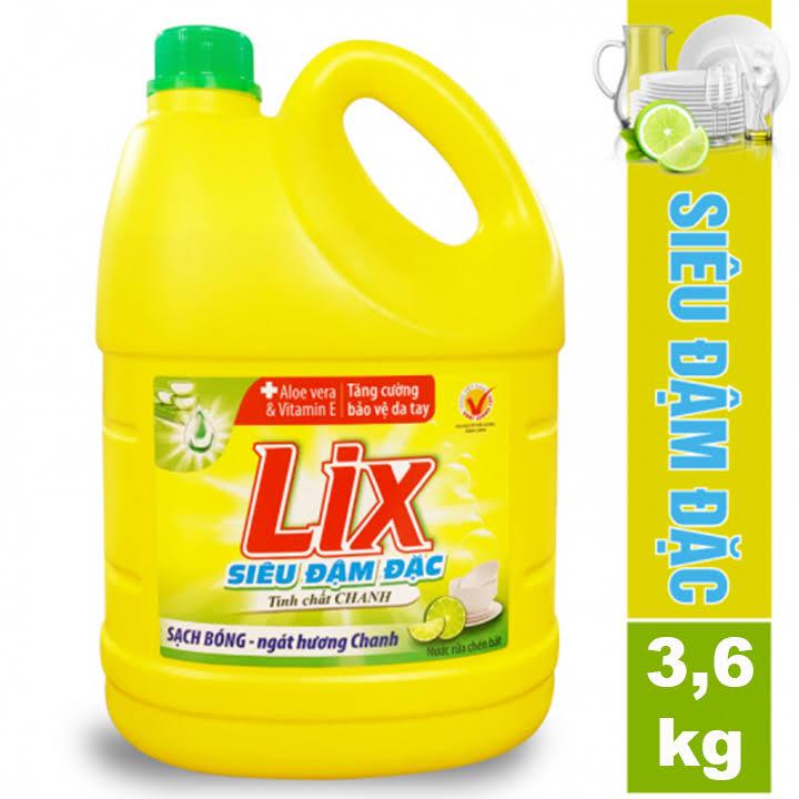 Rửa chén LIX 3,5KG/4 CAN-duoc-ban-tai-CÔNG TY TNHH TM DV NGỌC NGỌC TỶ