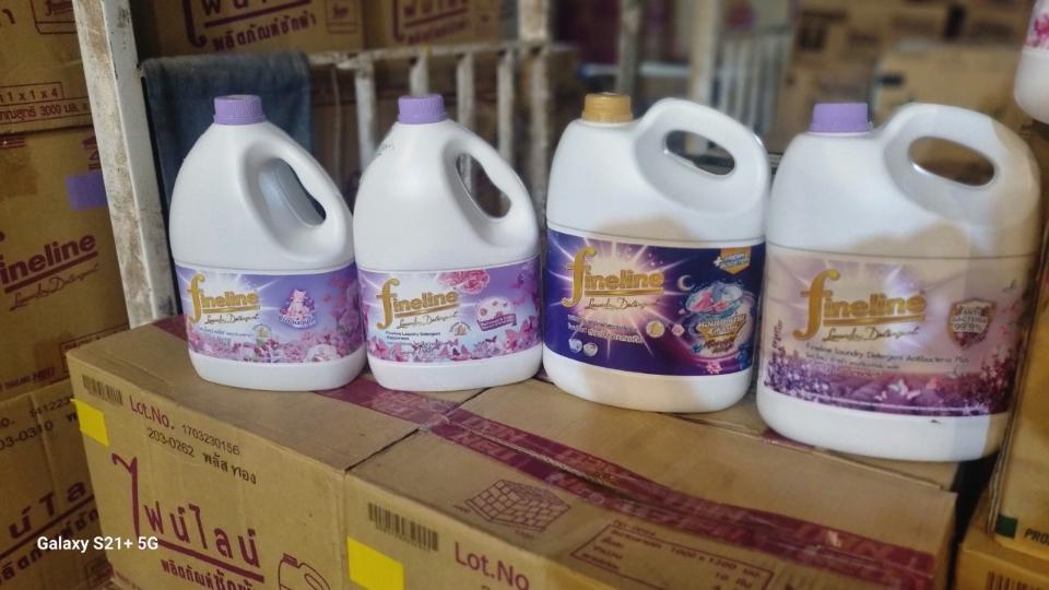 Nước giặt thái fineline/thùng 4 can-duoc-ban-tai-ĐẠI LÝ TỔNG HỢP NGỌC TỶ