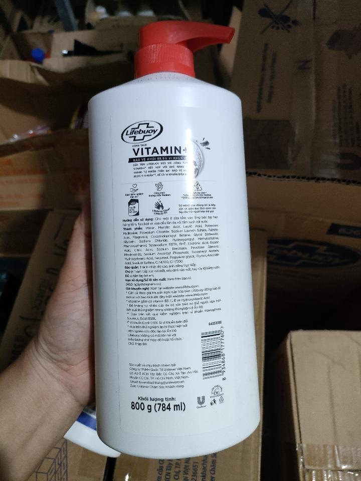 Sữa tắm lfb đỏ 800g/12 chai-duoc-ban-tai-ĐẠI LÝ TỔNG HỢP NGỌC TỶ