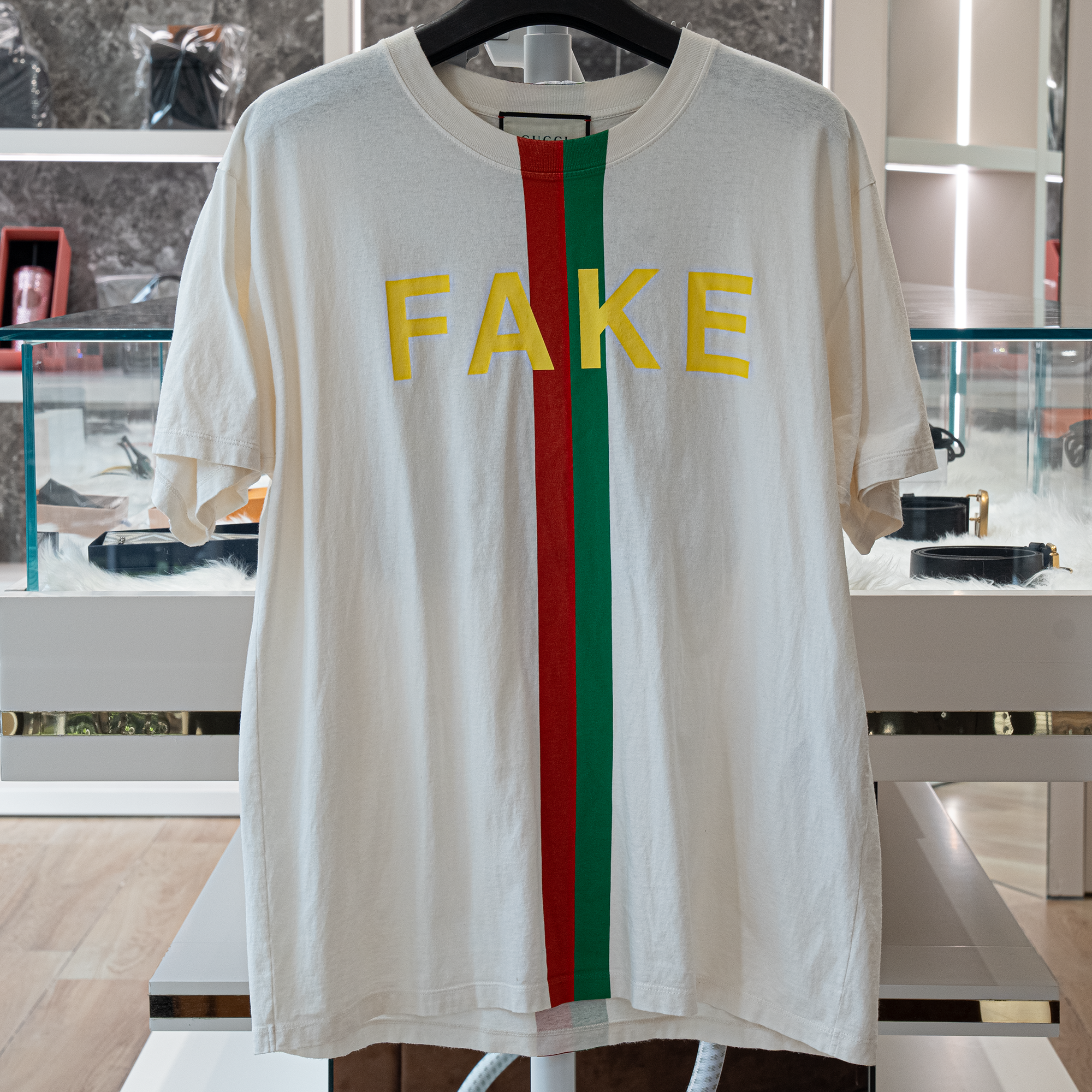 Áo GC Fake Not Printed Trắng -duoc-ban-tai-AnDi Authentic Luxury