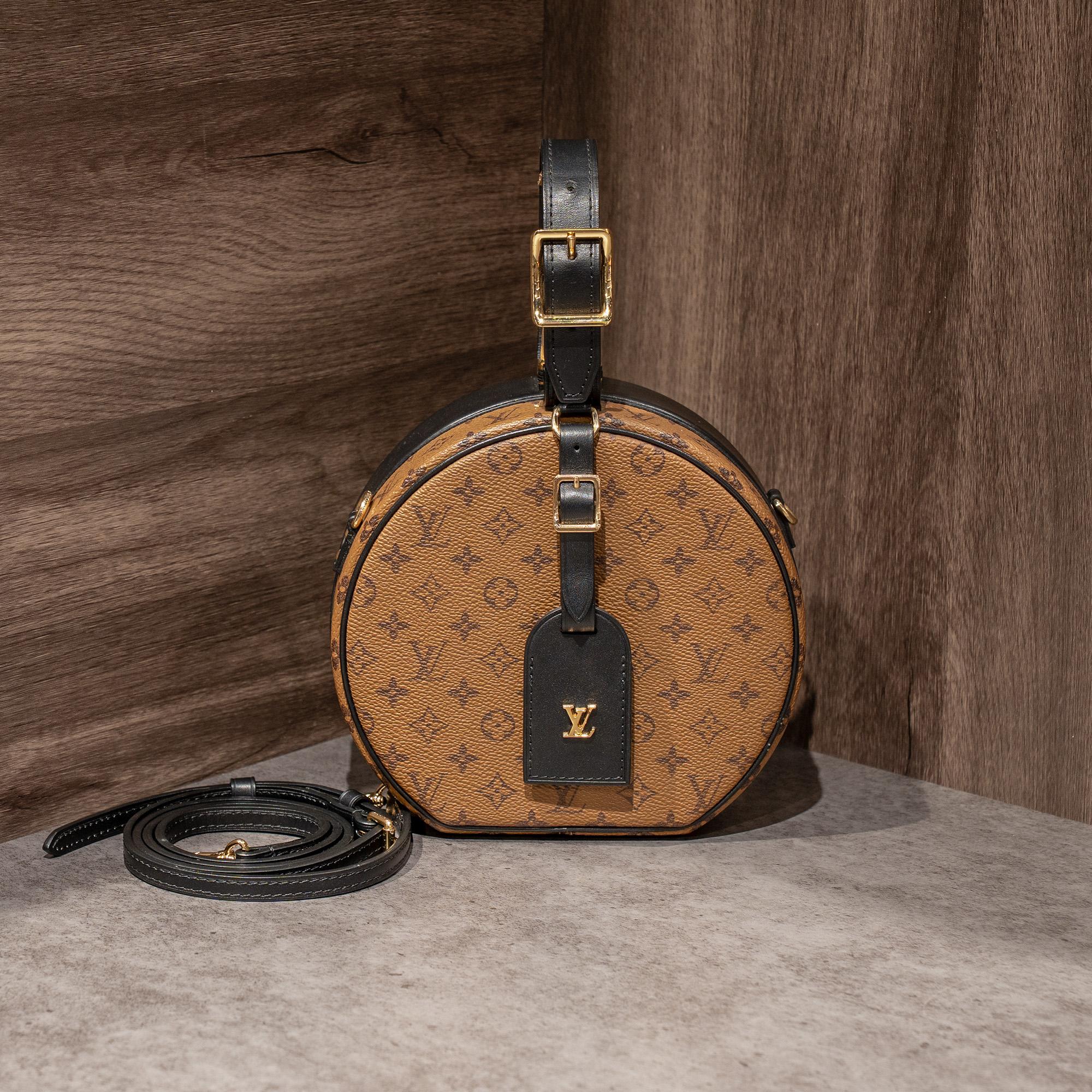 LV Petite Boite Chapeau Reverse Monogram Canvas 99%-duoc-ban-tai-AnDi Authentic Luxury