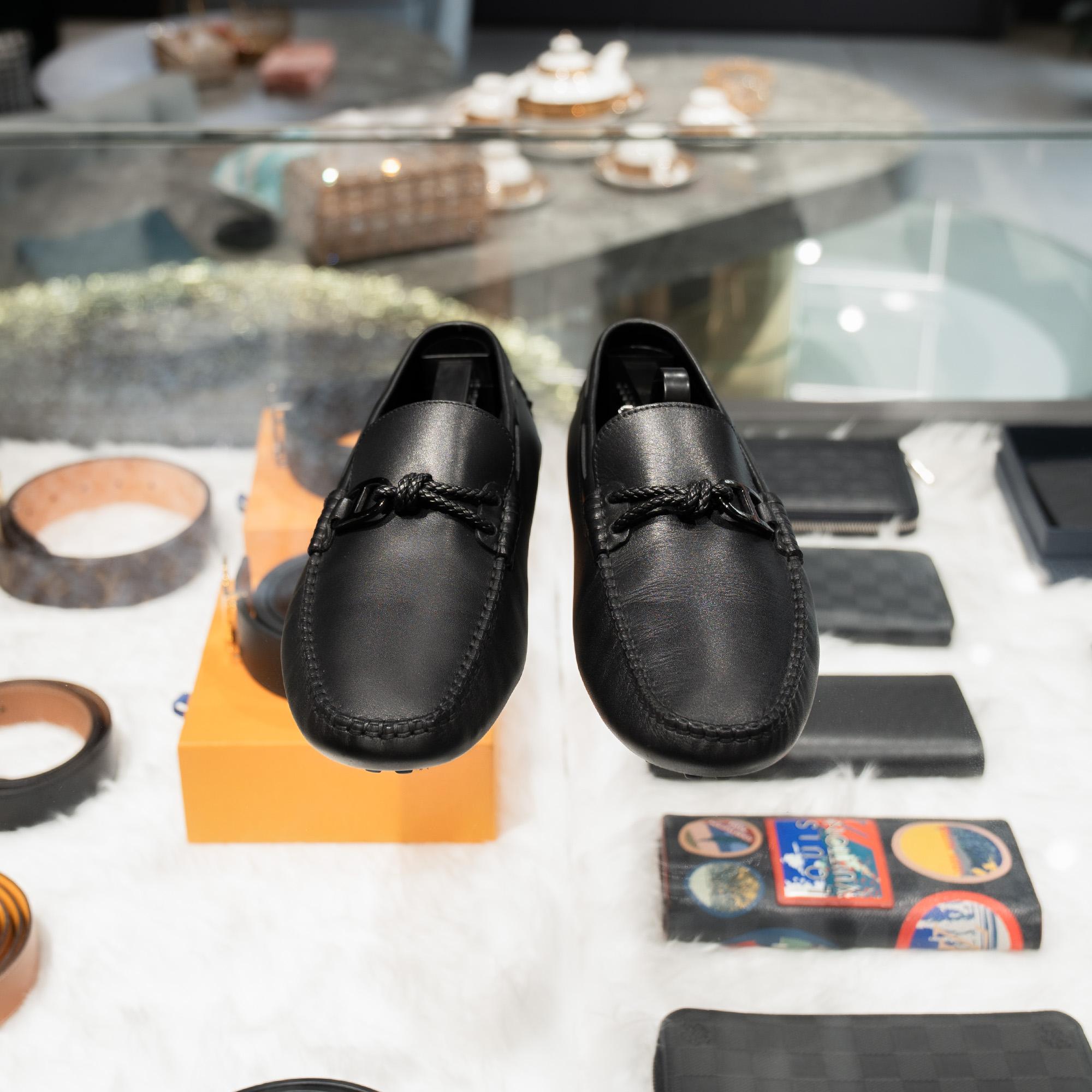 Hm Alessandro loafer likenew 99%-duoc-ban-tai-AnDi Authentic Luxury