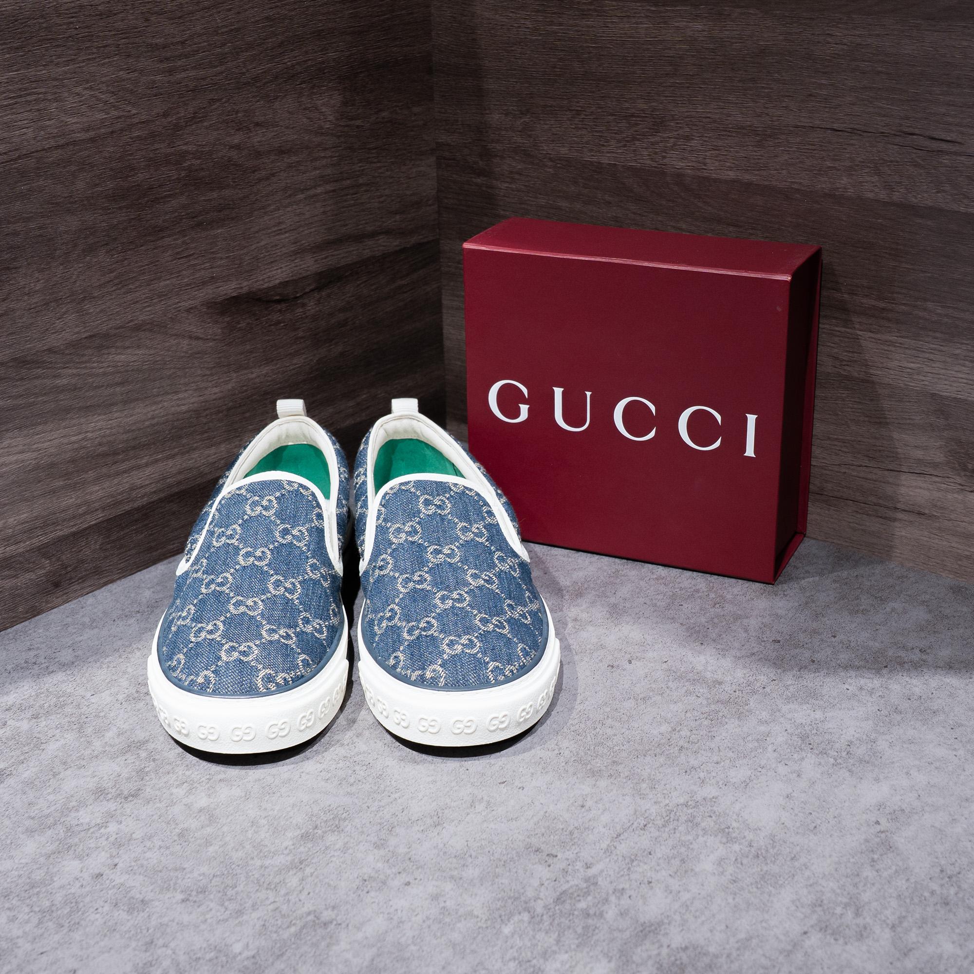 GC BLUE TENNIS 1977 SLIP ON NewFullbox-duoc-ban-tai-AnDi Authentic Luxury