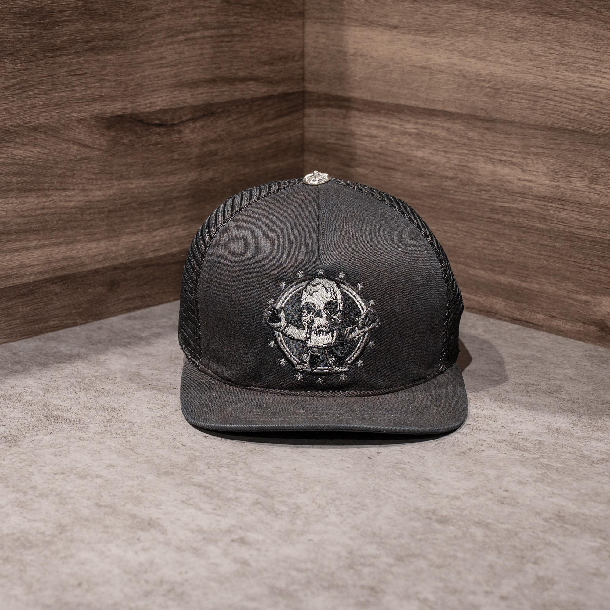 Mũ Chrome Hearts Foti Teeter Trucker 99%-duoc-ban-tai-AnDi Authentic Luxury