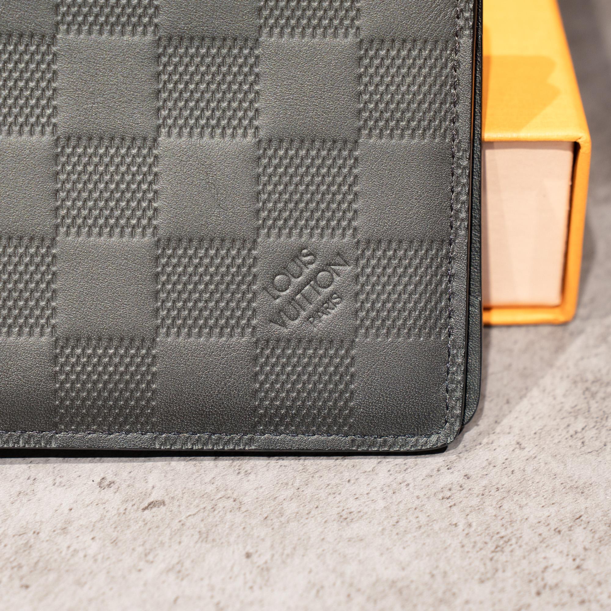 Ví lv ngắn da bê damier Newfullbox chipcode-duoc-ban-tai-AnDi Authentic Luxury