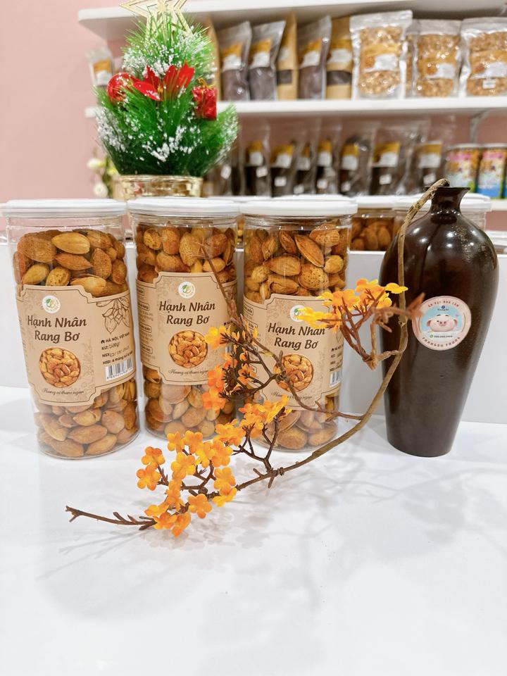 Hạnh nhân rang bơ -duoc-ban-tai-Trangsu Foods