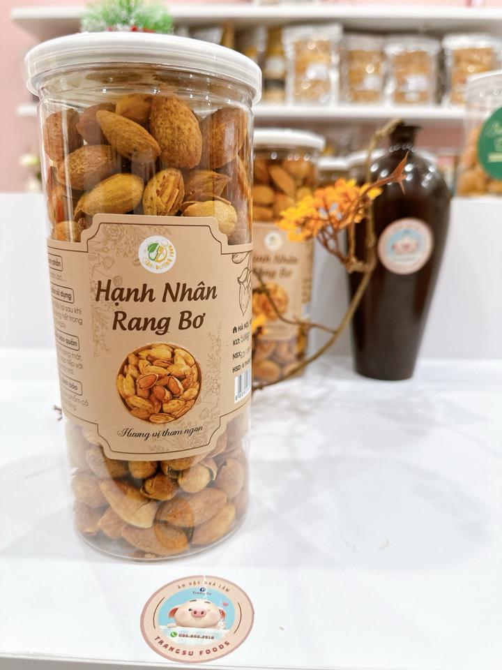 Hạnh nhân rang bơ -duoc-ban-tai-Trangsu Foods