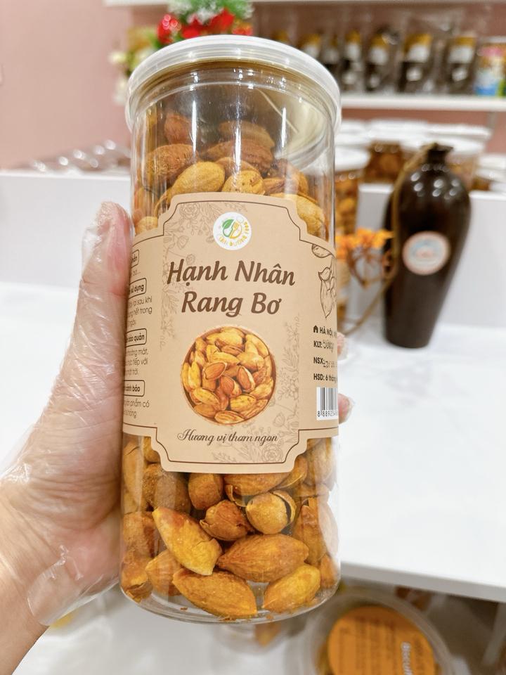 Hạnh nhân rang bơ -duoc-ban-tai-Trangsu Foods