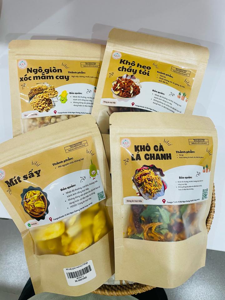 Combo 4 Vị gà heo bắp mít-duoc-ban-tai-Trangsu Foods