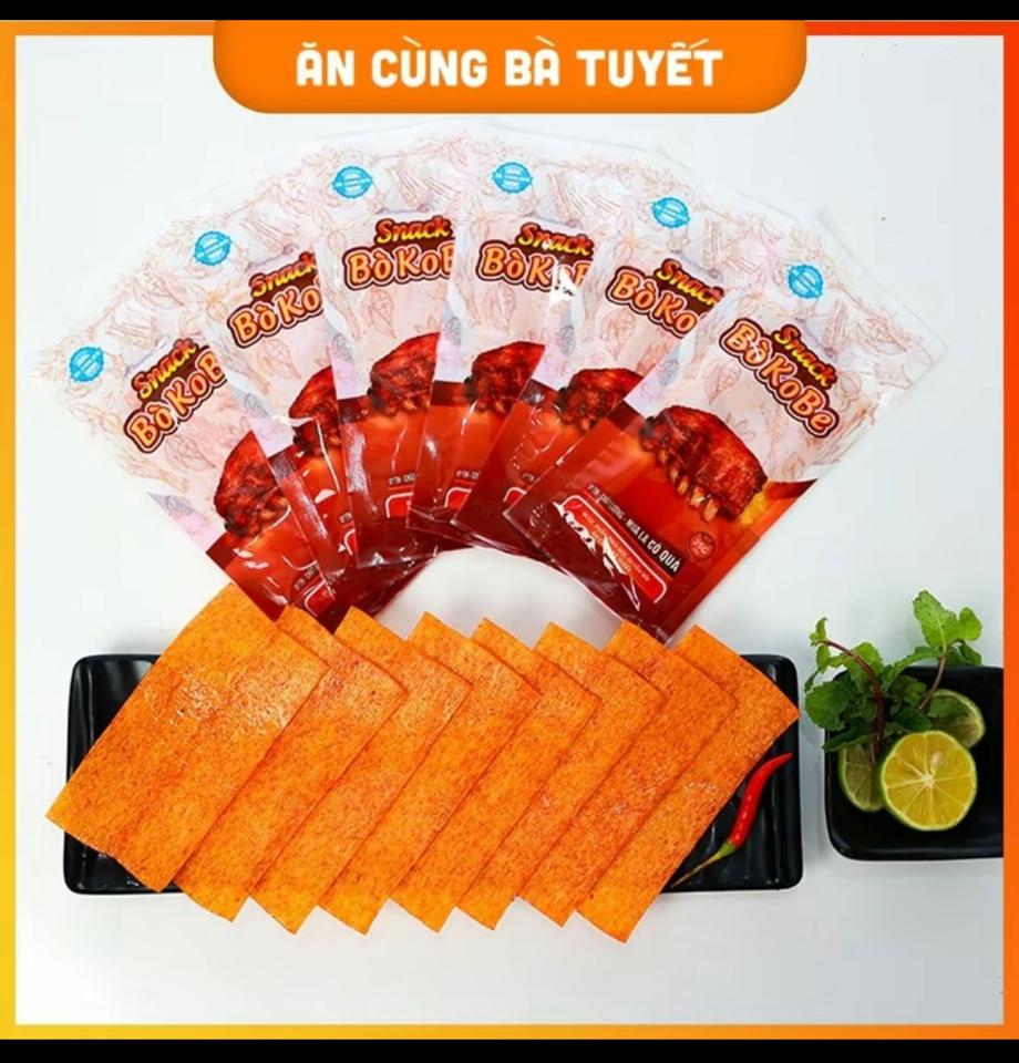 Snack bò KOBE ĂN CÙNG BÀ TUYẾT-duoc-ban-tai-Trangsu Foods