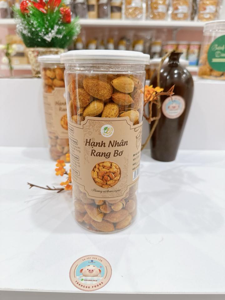 Hạnh nhân rang bơ -duoc-ban-tai-Trangsu Foods