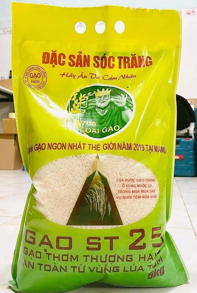 Gạo ST25 mới thơm dẻo-duoc-ban-tai-Hiệu buôn: ĐANG TẠP HOÁ