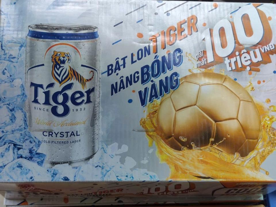 Bia Tiger bạc nhỏ 250ml-duoc-ban-tai-Hiệu buôn: ĐANG TẠP HOÁ