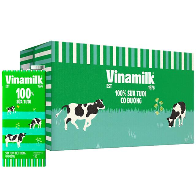 Sữa tươi hộp 1L vinamilk-duoc-ban-tai-Hiệu buôn: ĐANG TẠP HOÁ