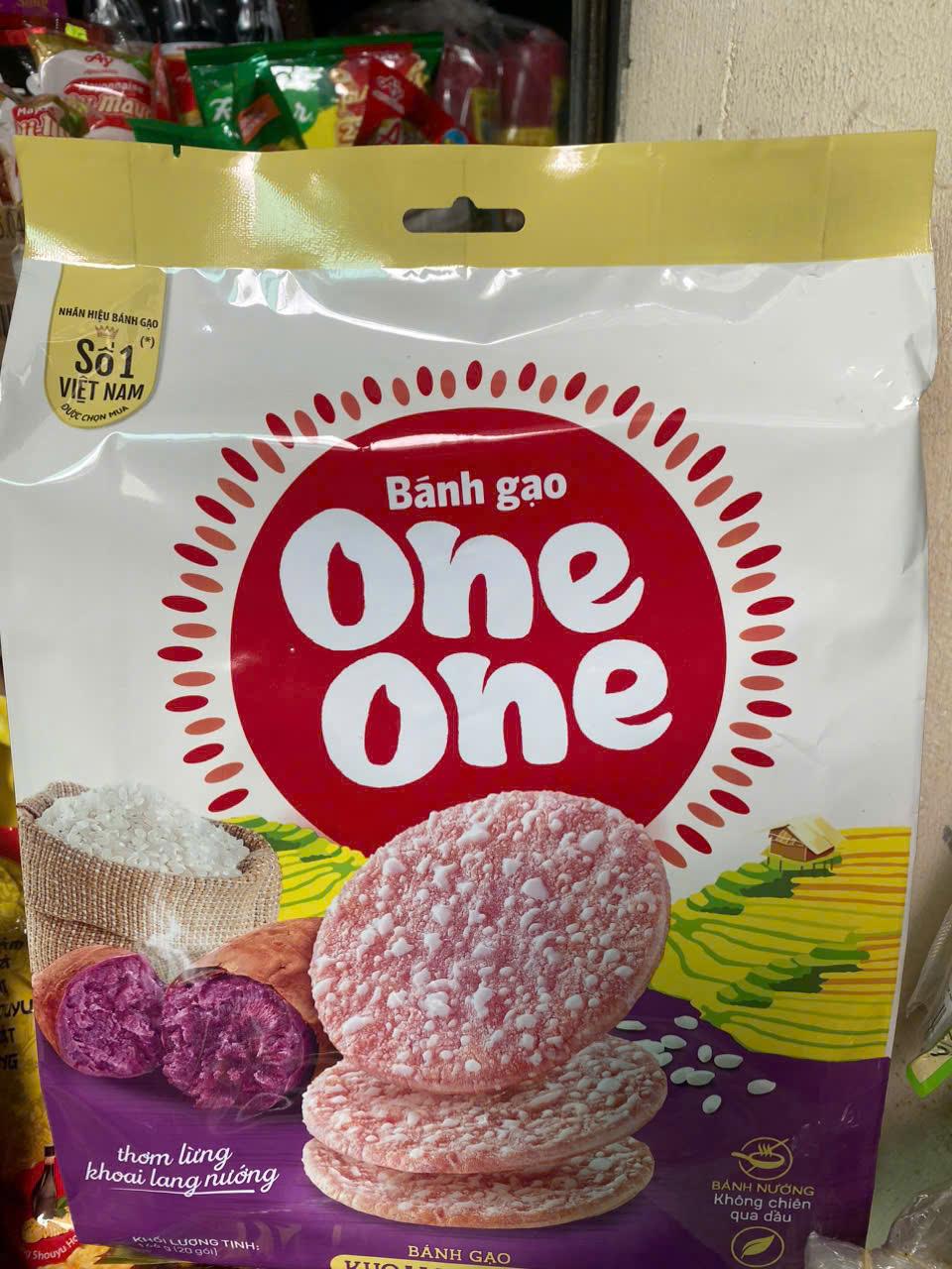 Bánh gạo One One khoai lang tím-duoc-ban-tai-Hiệu buôn: ĐANG TẠP HOÁ