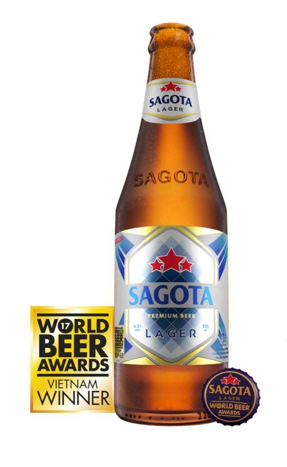 Sagota Lager chai 355 vàng-duoc-ban-tai-Ngọc Phát