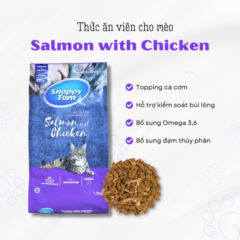 HẠT SNAPPY TOM CHIẾT LẺ - 1KG -duoc-ban-tai-3D PET SHOP