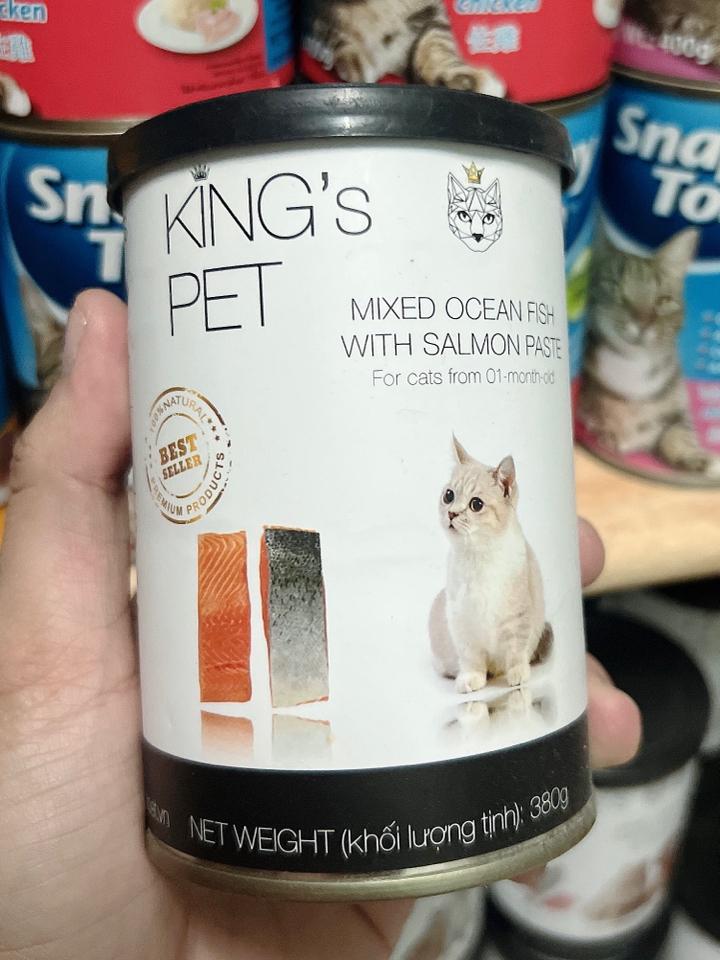 PATE KING'S PET CÁ HỒI - 380g-duoc-ban-tai-3D PET SHOP