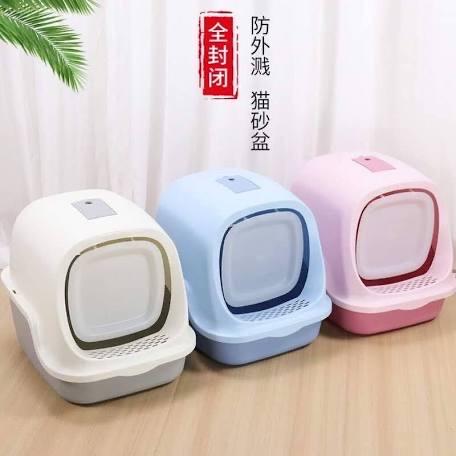 NHÀ VỆ SINH CHO MÈO SIZE LỚN -duoc-ban-tai-3D PET SHOP