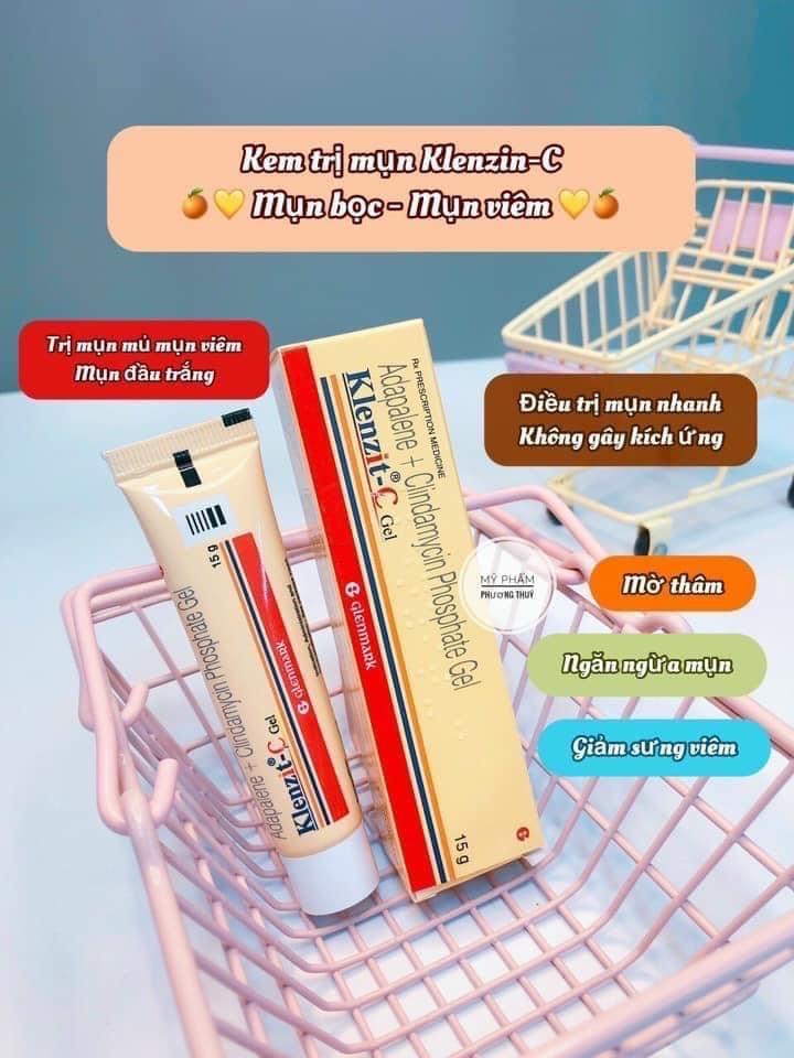 Tuýt trị mụn Klenzit C -duoc-ban-tai-ML Store