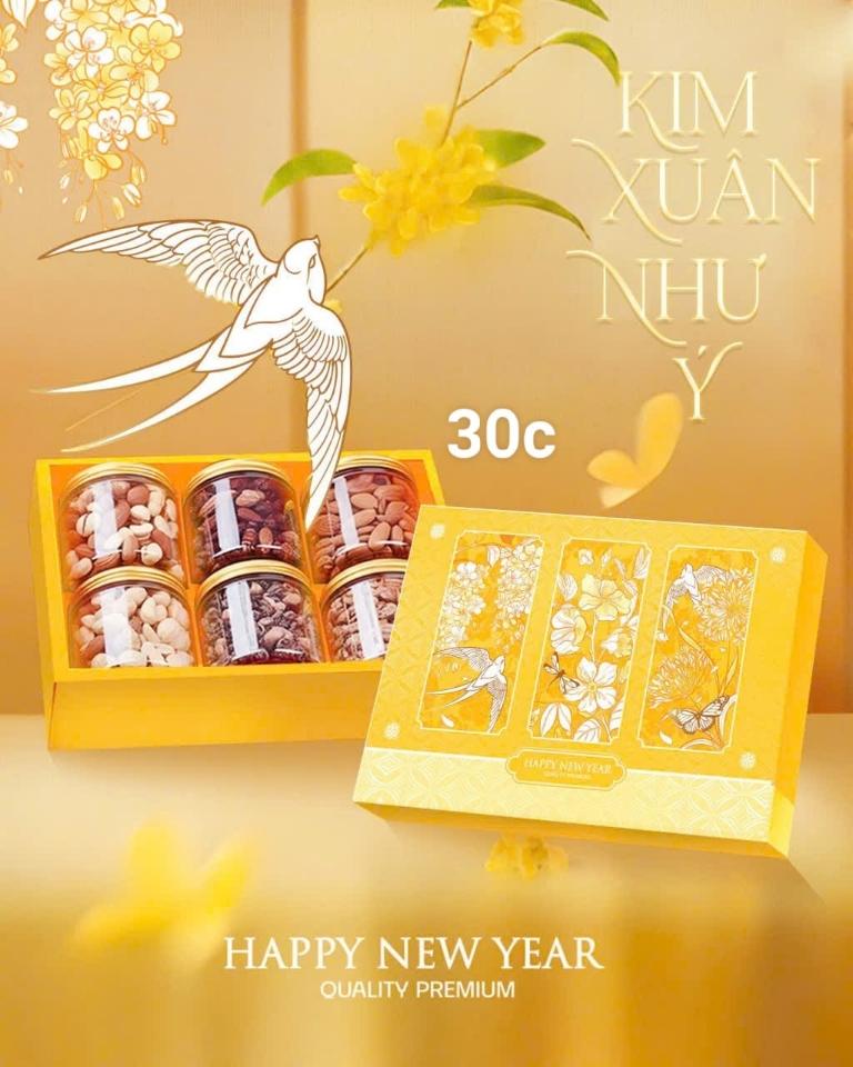 Hộp hạt 3 ngăn-duoc-ban-tai-Phụ kiện & Quà Tết 369 Mỹ Hạnh