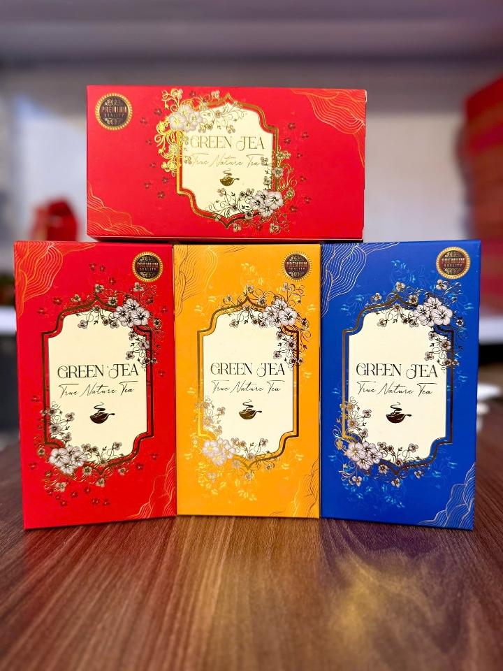 Hộp trà(hoa đào)-duoc-ban-tai-Phụ kiện & Quà Tết 369 Mỹ Hạnh