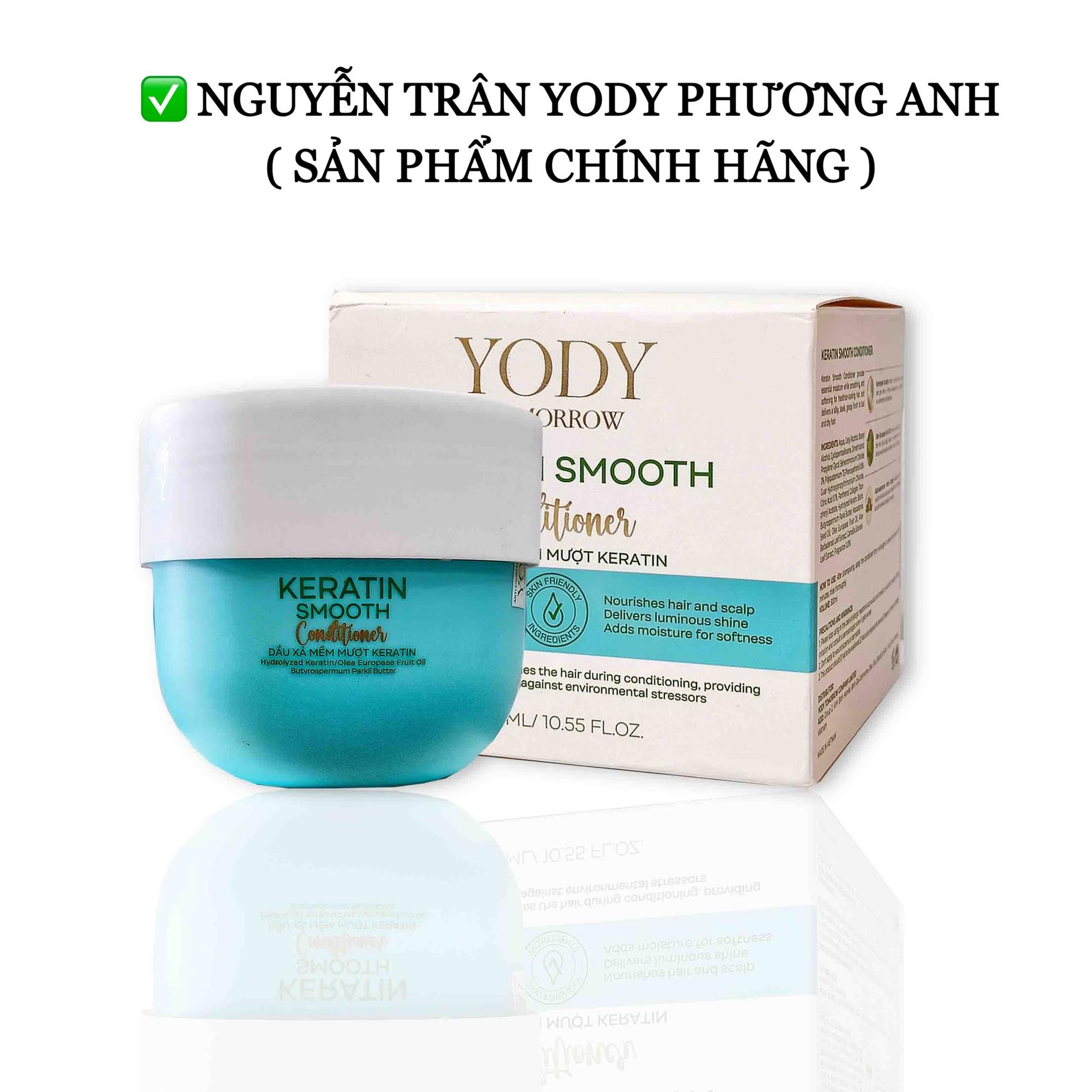DẦU XẢ Ủ GIÚP DƯỠNG MỀM MƯỢT TÓC KERATIN CONDITIONER - YODY TOMORROW -CHÍNH HÃNG - DUNG TÍCH 300ML-duoc-ban-tai-❣️ 𝐘𝐎𝐃𝐘 𝐏𝐇𝐔̛𝐎̛𝐍𝐆 𝐀𝐍𝐇 ❣️ NGUYỄN TRÂN