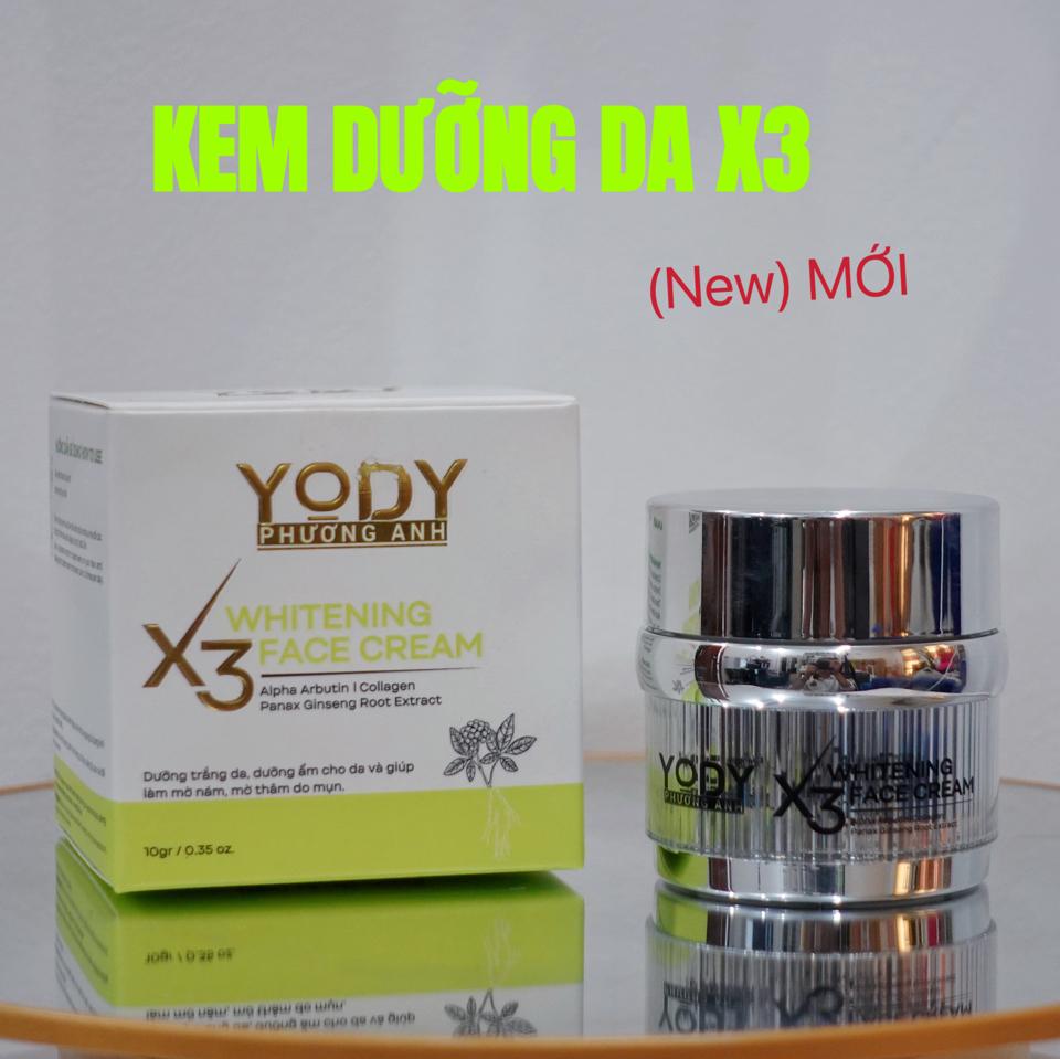 KEM DƯỠNG X3 (MẪU MỚI ) -duoc-ban-tai-❣️ 𝐘𝐎𝐃𝐘 𝐏𝐇𝐔̛𝐎̛𝐍𝐆 𝐀𝐍𝐇 ❣️ NGUYỄN TRÂN