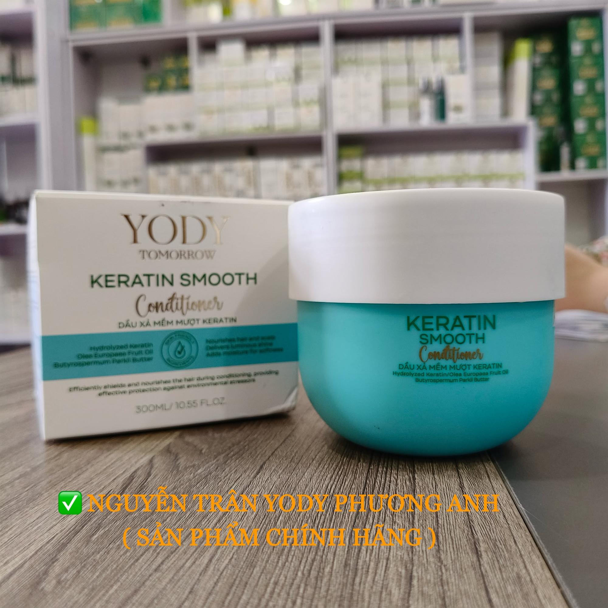 DẦU XẢ Ủ GIÚP DƯỠNG MỀM MƯỢT TÓC KERATIN CONDITIONER - YODY TOMORROW -CHÍNH HÃNG - DUNG TÍCH 300ML-duoc-ban-tai-❣️ 𝐘𝐎𝐃𝐘 𝐏𝐇𝐔̛𝐎̛𝐍𝐆 𝐀𝐍𝐇 ❣️ NGUYỄN TRÂN