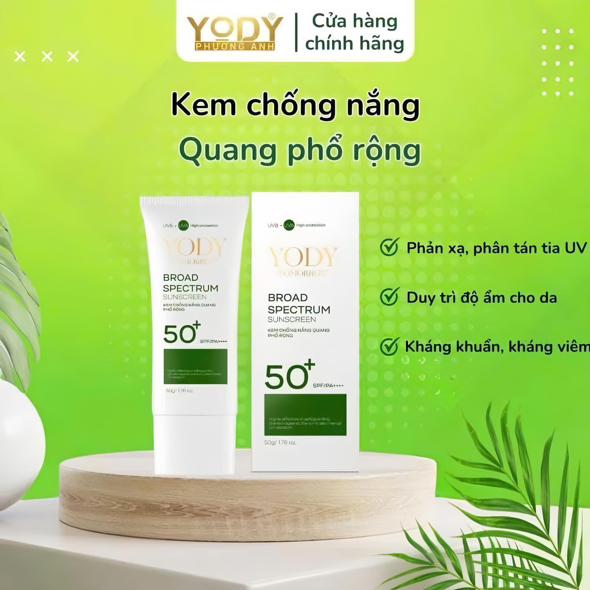 Kem Chống Nắng Quang Phổ Rộng Yody Tomorrow – Bảo Vệ Da Toàn Diện, Dưỡng Trắng & Dưỡng Ẩm-duoc-ban-tai-❣️ 𝐘𝐎𝐃𝐘 𝐏𝐇𝐔̛𝐎̛𝐍𝐆 𝐀𝐍𝐇 ❣️ NGUYỄN TRÂN