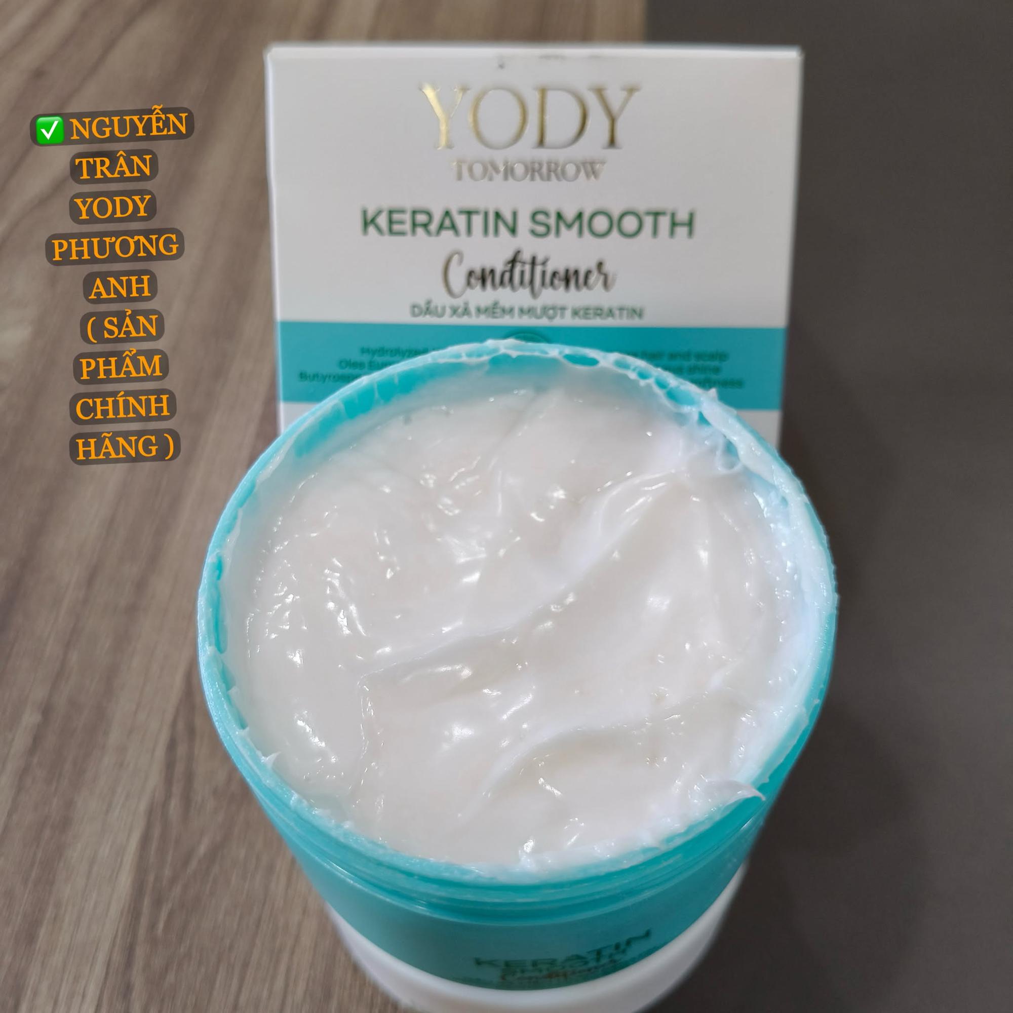 DẦU XẢ Ủ GIÚP DƯỠNG MỀM MƯỢT TÓC KERATIN CONDITIONER - YODY TOMORROW -CHÍNH HÃNG - DUNG TÍCH 300ML-duoc-ban-tai-❣️ 𝐘𝐎𝐃𝐘 𝐏𝐇𝐔̛𝐎̛𝐍𝐆 𝐀𝐍𝐇 ❣️ NGUYỄN TRÂN
