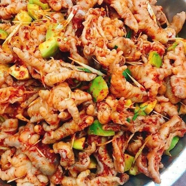 Chân gà sốt thái (5 chân)-duoc-ban-tai-Tteokbokki Qlinh