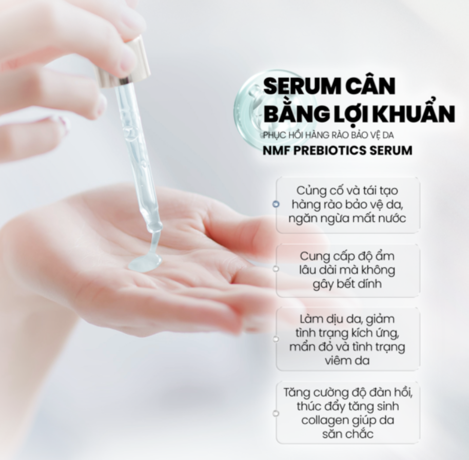 Serum phục hồi và cân bằng hệ vi sinh MD Care NMF Prebiotics Serum – Refined Improvement Formula 30ml-duoc-ban-tai-Tiệm Nhà Mịn
