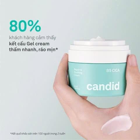 Candid B5 CICA Repair & Soothing Cream - Kem Dưỡng Ẩm Hỗ Trợ Phục Hồi Da B5 CICA 50ml-duoc-ban-tai-Tiệm Nhà Mịn