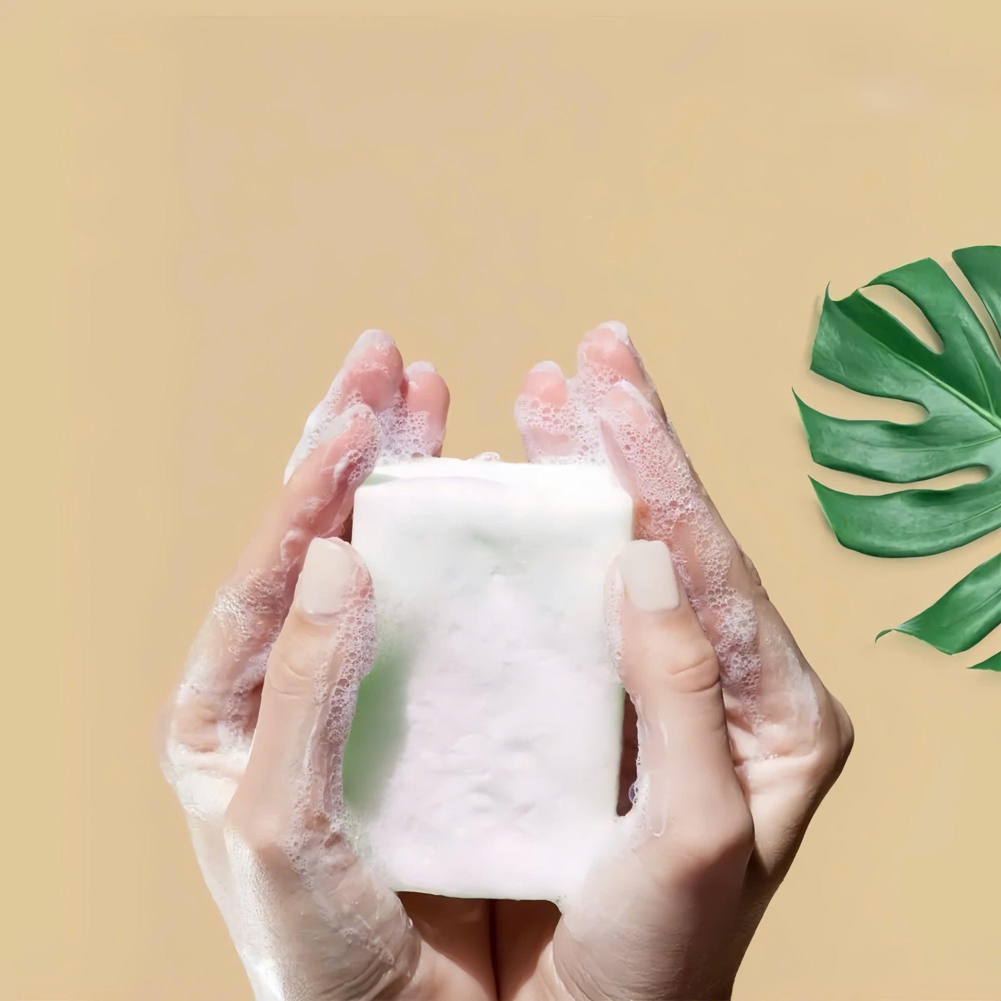 Xà Phòng Tắm Giảm Mụn Derladie Cleansing Bar For Blemish Skin Cho Body Cơ Thể 50g-duoc-ban-tai-Tiệm Nhà Mịn