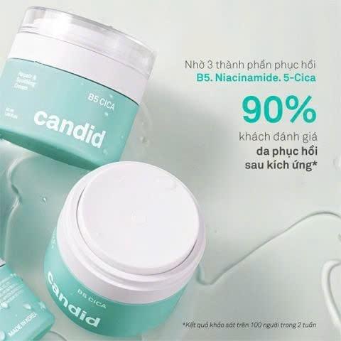 Candid B5 CICA Repair & Soothing Cream - Kem Dưỡng Ẩm Hỗ Trợ Phục Hồi Da B5 CICA 50ml-duoc-ban-tai-Tiệm Nhà Mịn