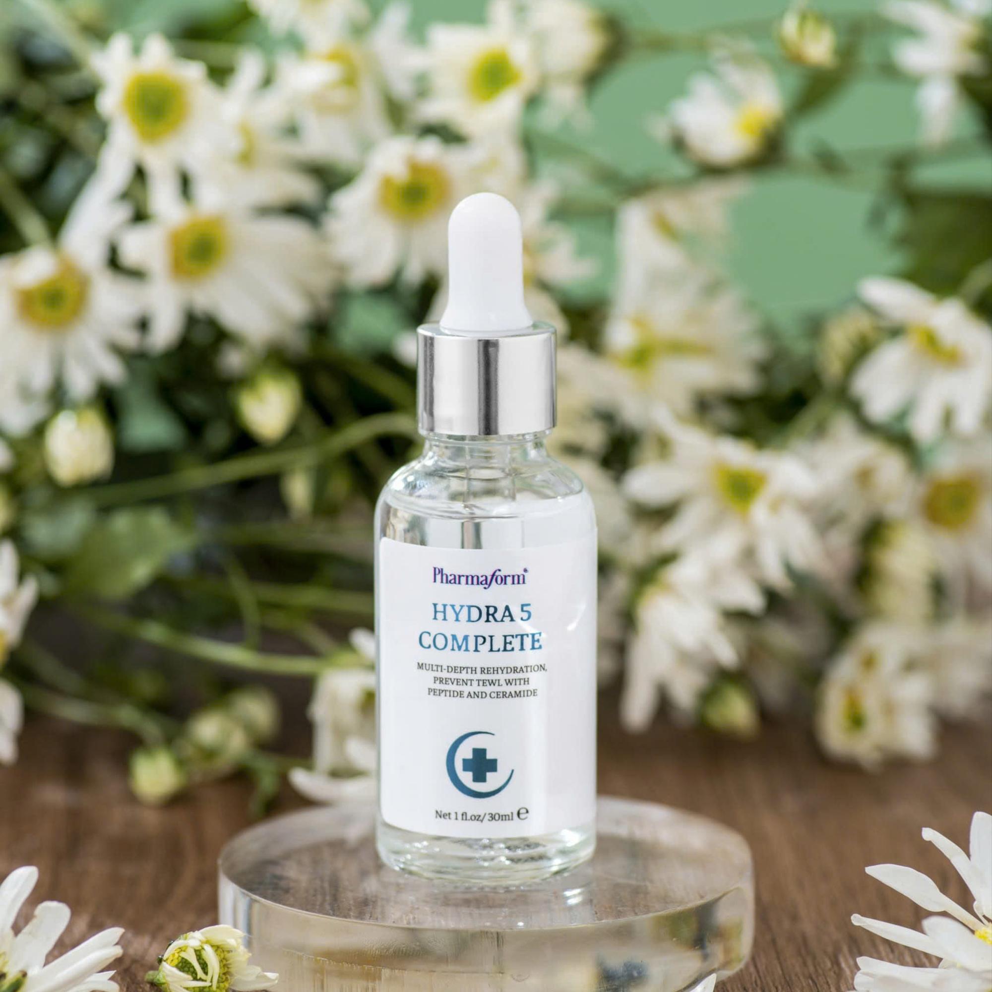 Tinh chất Pharmaform Hydra 5 Complete Giúp Dưỡng Ẩm, Phục Hồi Da 30ml-duoc-ban-tai-Tiệm Nhà Mịn
