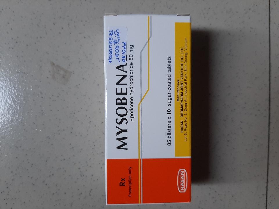 Mysobenal 50mg H/50v Hasan-duoc-ban-tai-NHÀ THUỐC MINH CHÂU 1 NS