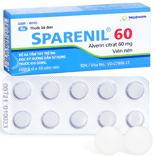 Sparenil 60mg H/30v  IMP-duoc-ban-tai-NHÀ THUỐC MINH CHÂU 1 NS