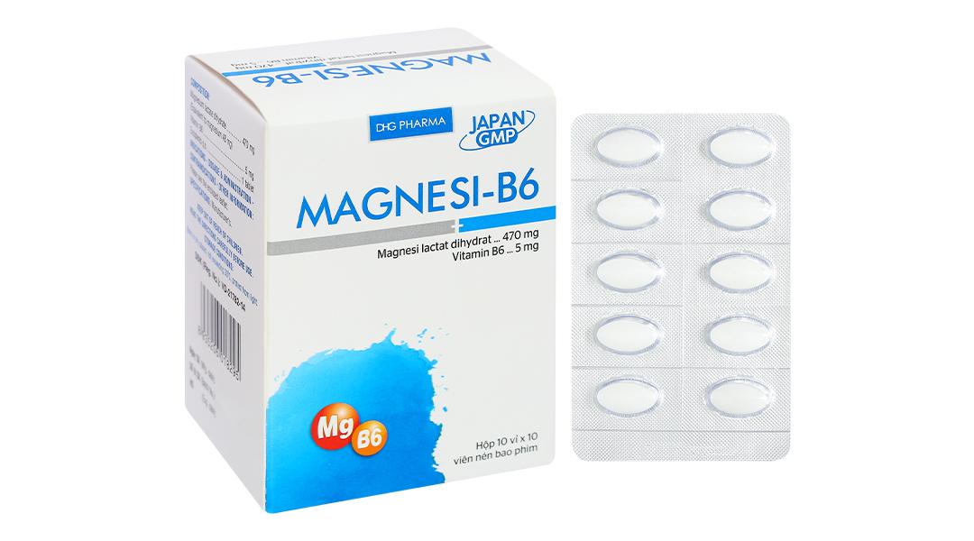 Magnesi B6 H/100v Hg-duoc-ban-tai-NHÀ THUỐC MINH CHÂU 1 NS