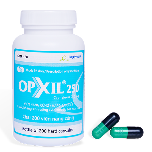 Opxil 250mg C/200v IMP (Đ/x)-duoc-ban-tai-NHÀ THUỐC MINH CHÂU 1 NS