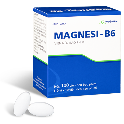 Magnesi B6 H/100v IMP-duoc-ban-tai-NHÀ THUỐC MINH CHÂU 1 NS