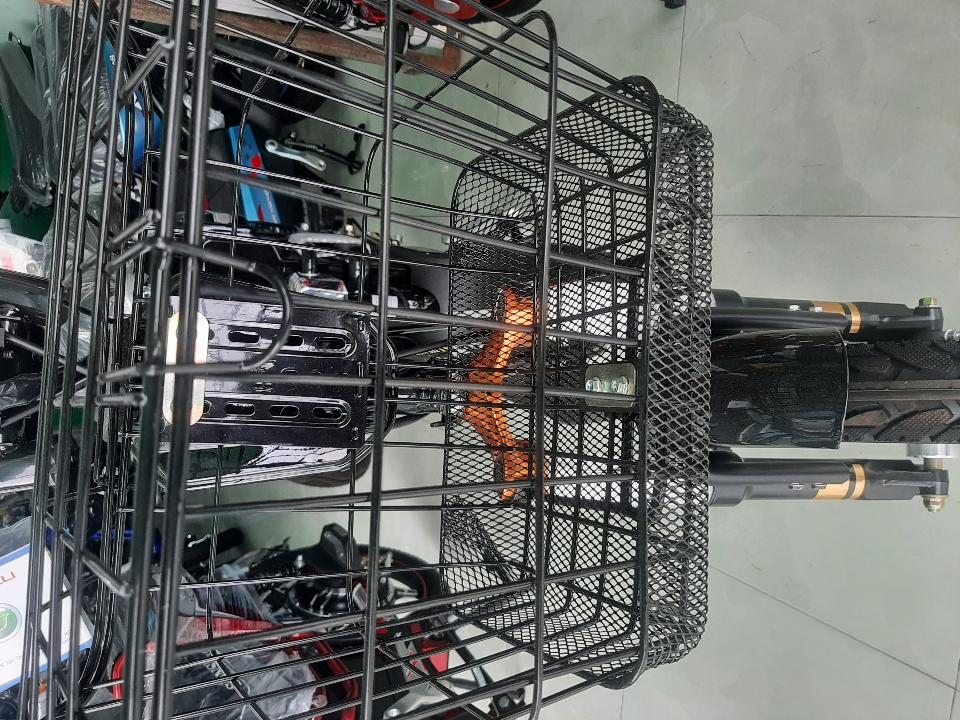 Rổ xe sắt bọc nhựa loại xịn-duoc-ban-tai-Xe điện Nhã Anh 3