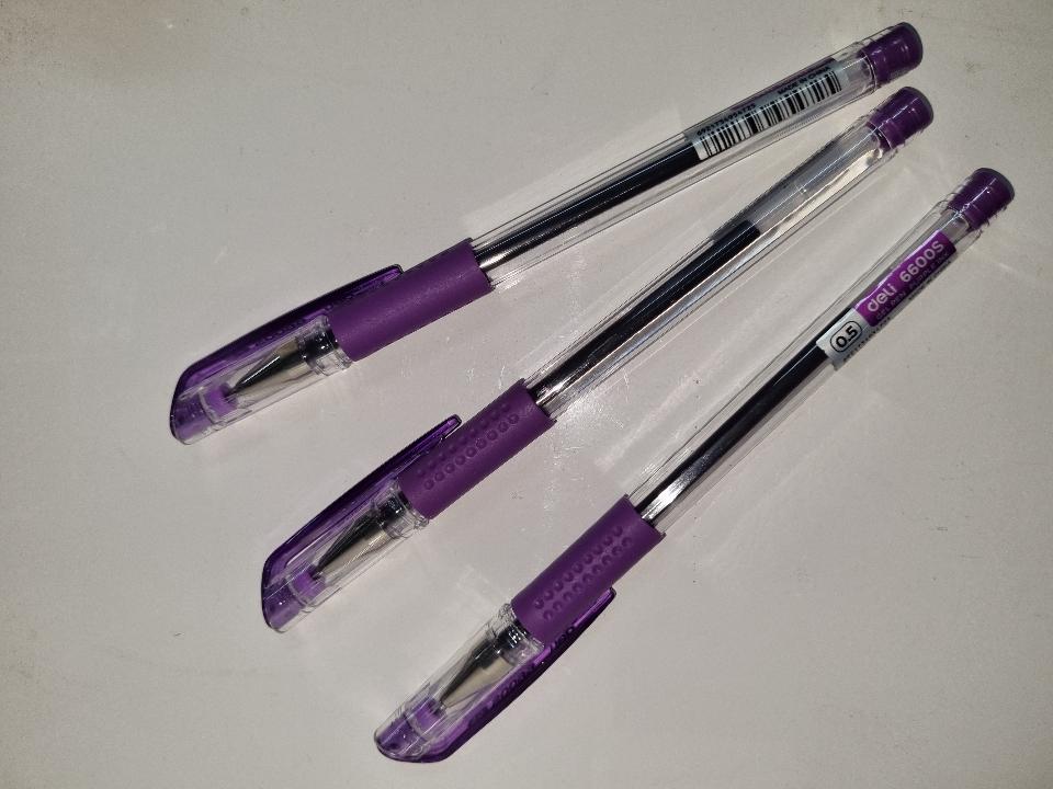 C6600STi-Bút gel 0.5mm tím (1/4)-duoc-ban-tai-Nhà sách Khánh Linh