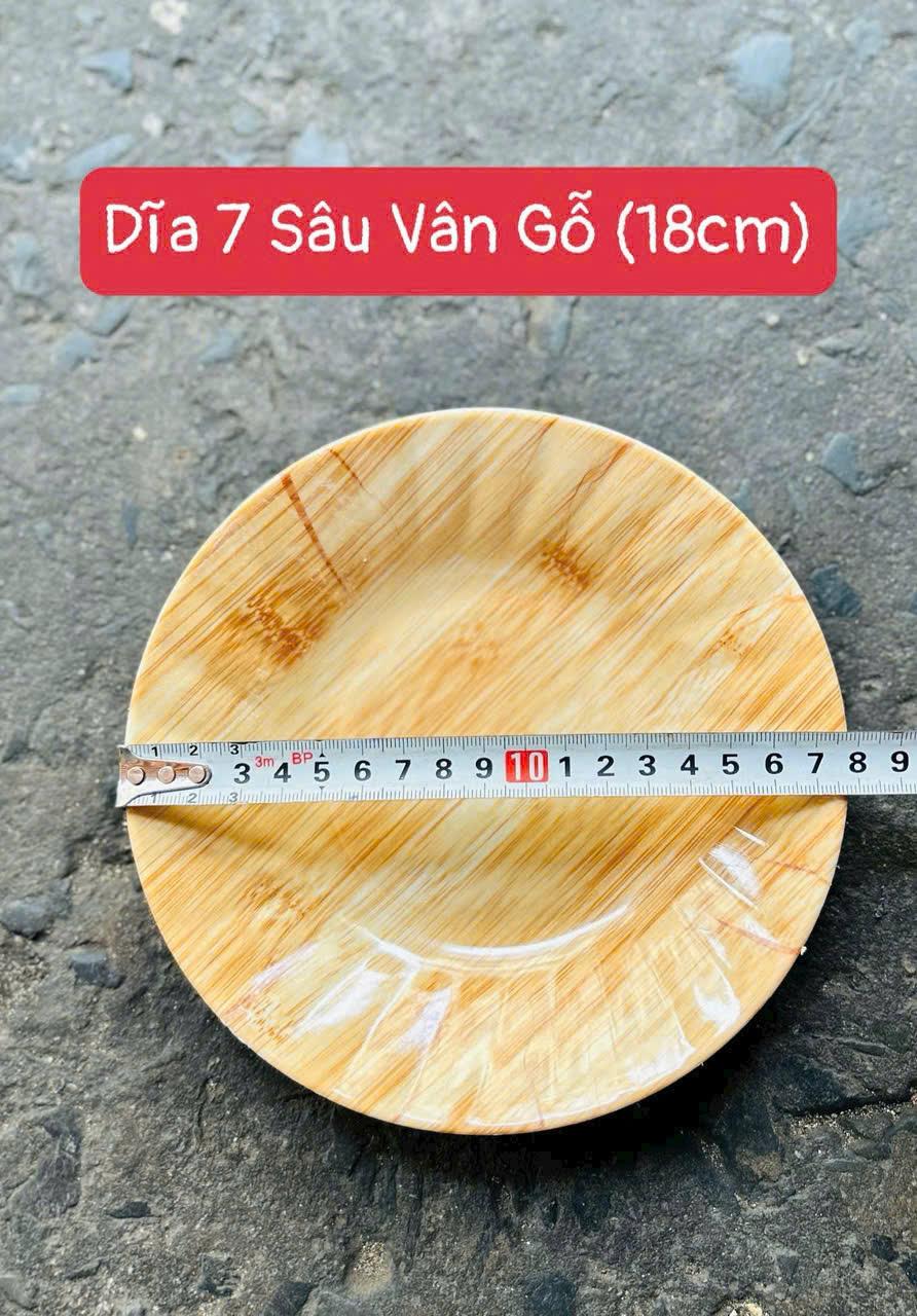 DĨA 7 SÂU VÂN GỖ 18CM 1537 BM T400 GIÁ 2025-duoc-ban-tai-GIA DỤNG TẤN PHÁT