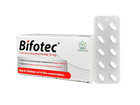 BIFOTEC CETIRZIN FREMED (H/100V)-duoc-ban-tai-DomedPharma